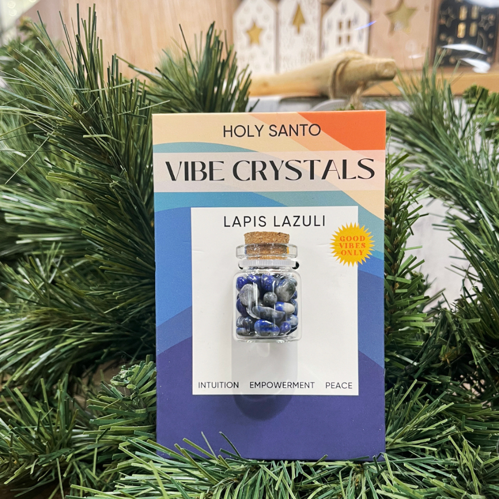 Vibe Crystals - Mini Crystal Jars for Love, Protection, Intuition